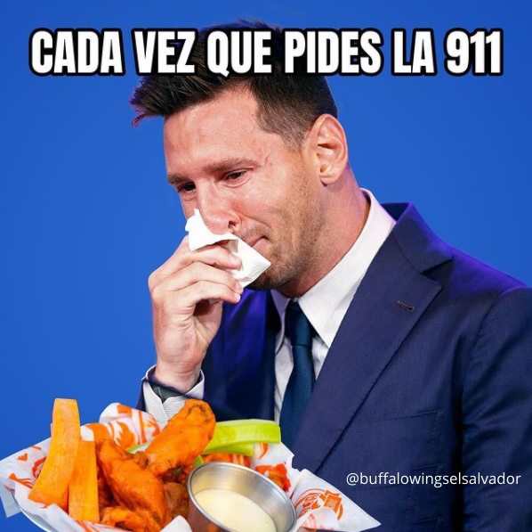 Memes de Messi llorando