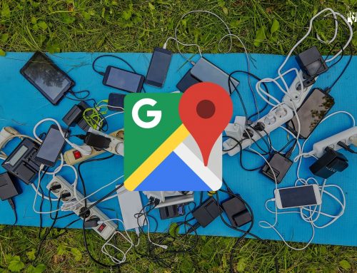 Hombre trolea a Google Maps con una carretilla y 99 teléfonos