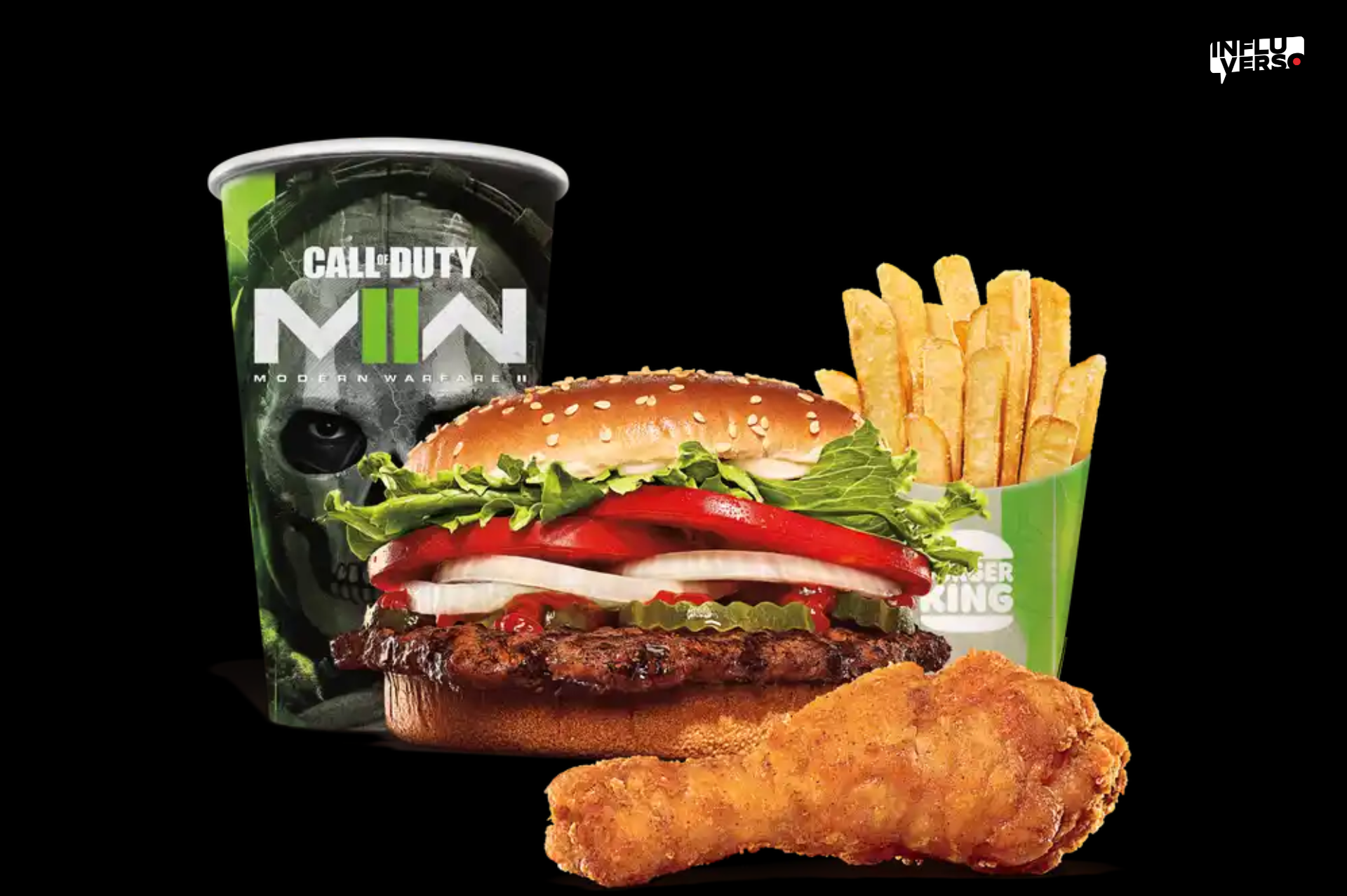 Call Of Duty Burger King, Menú Burger King, Gaming